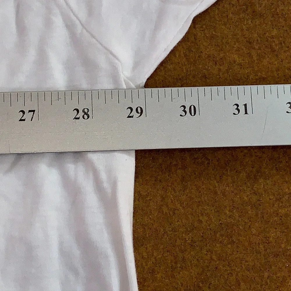 Hanes Mens 3XB White Ultimate Soft Breathable Tagless V-Neck T-Shirt 4 Pack New